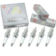 6pcs NGK 4095 Laser Iridium IZFR6F11 Motorcycle Spark Plug Tune Up Kit Set du