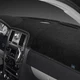 For Mercury Topaz 88-94 Dash Designs Dash-Topper Brushed Suede Black Dash Cover