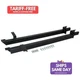 Competition C3112, Kit Black Steel Subframe Connectors - Fits 67-69 Gm F-Body 