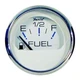 Faria Chesapeake SS White 2" Gauge - Fuel Level Gauge (E-1/2-F) F13801