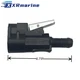  1998 Marine Fuel Connector for Mercury Marine Motors tank side hose connection