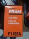 Fuel Filter Fram P1103A