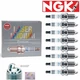 8 Pack NGK Laser Iridium Spark Plugs 4095 IZFR6F11 4095 IZFR6F11 Tune nn
