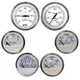 Faria Chesapeake White Speed/Tach/Fuel/Volt/Temp/Oil PSI #KTF063