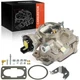 Marine Carburetor for Mercruiser 2.5 3.0L 4CYL w/ Long Linkage Black 2 Barrel