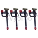 4&times; Fuel Injectors For John Deere 4039D 4039T 4045D 4045H 4045T 6059D 6059T 6068D