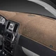 For Volvo XC70 12-16 Dash Designs Dash-Topper Brushed Suede Taupe Dash Cover