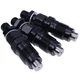 3x Fuel Injector For Kubota B1700 B2100 B2400 B2320HSD B2410HSE BX2660D B2920HSD